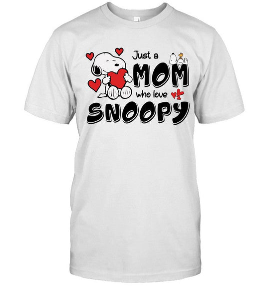 Just A Mom Who Loves T-shirt & Hoodie 0424