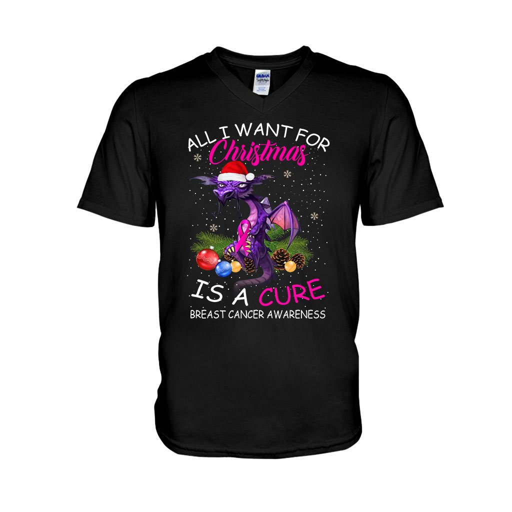 All I Want - Breast Cancer Awareness T-shirt and Hoodie
