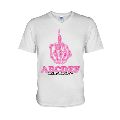 ABCDEF Cancer - Breast Cancer Awareness T-shirt and Hoodie