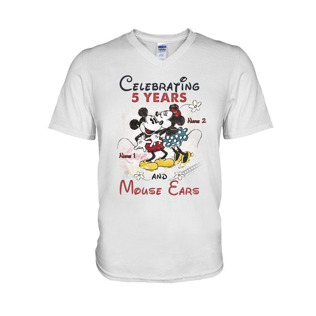 Magical Couple 1 - Personalized Couple Mouse T-shirt and Hoodie