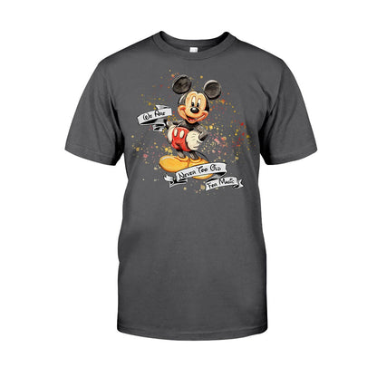 Never Too Old For Magic Mouse Ears - Personalized T-shirt and Hoodie