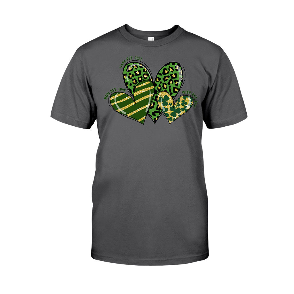 Lucky Nana - Personalized St. Patrick's Day Grandma T-shirt and Hoodie