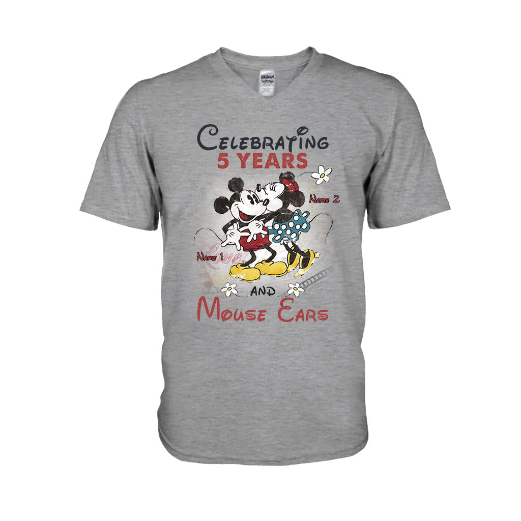 Magical Couple 1 - Personalized Couple Mouse T-shirt and Hoodie