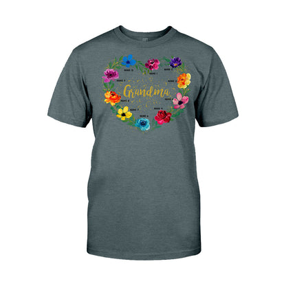 Grandma - Personalized Grandma T-shirt and Hoodie
