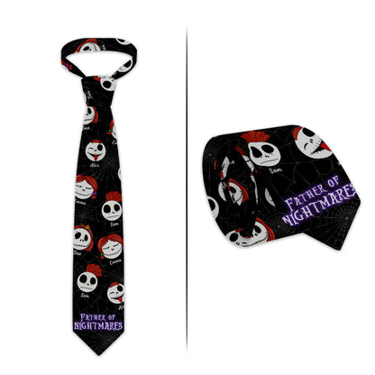 Father Of Nightmares - Personalized Nightmare Necktie