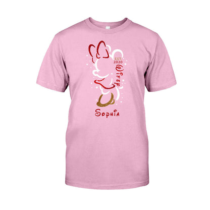 Hubby And Wifey - Personalized Couple Mouse T-shirt and Hoodie