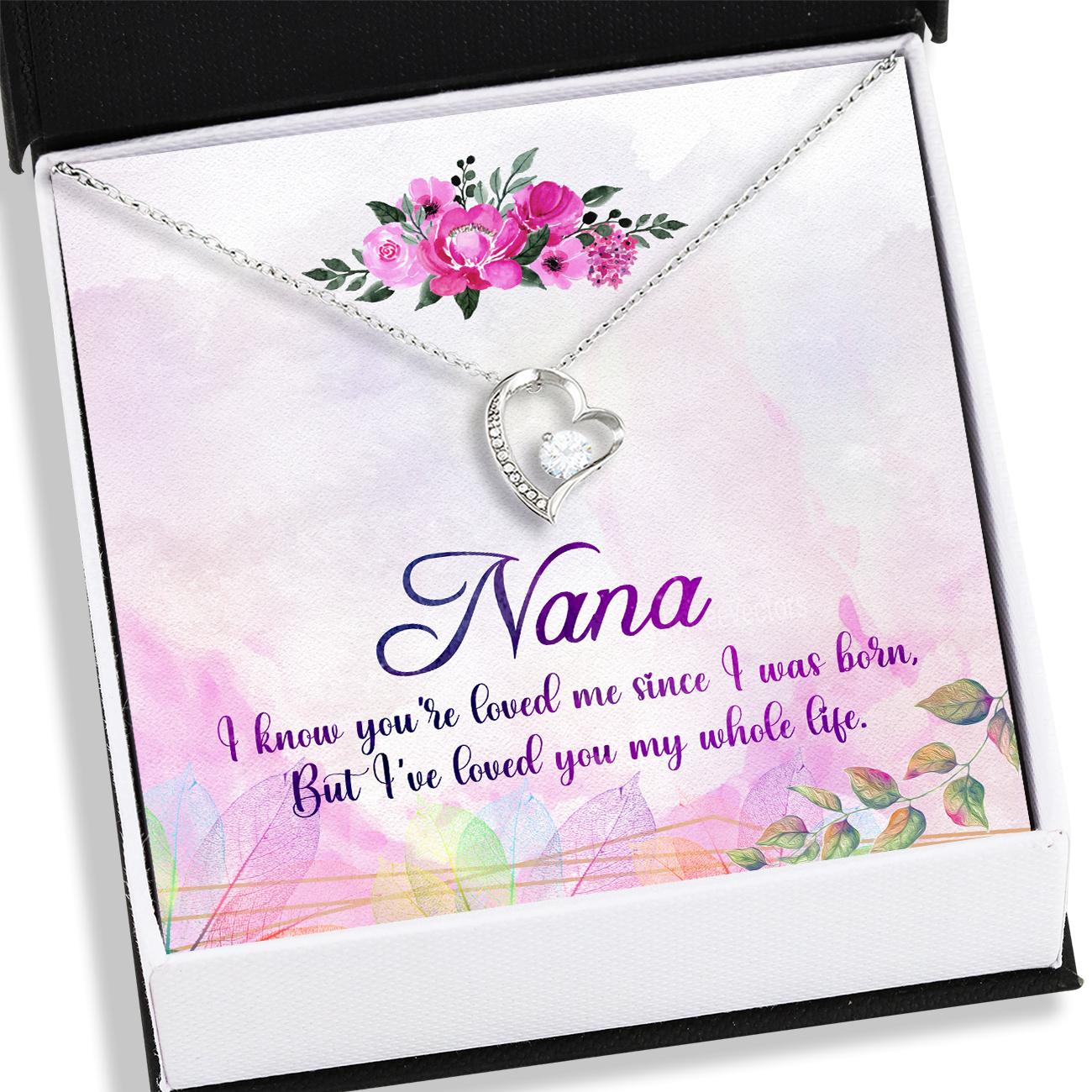 For Grandma Mothers Day - Grandma Forever Love Necklace 0921