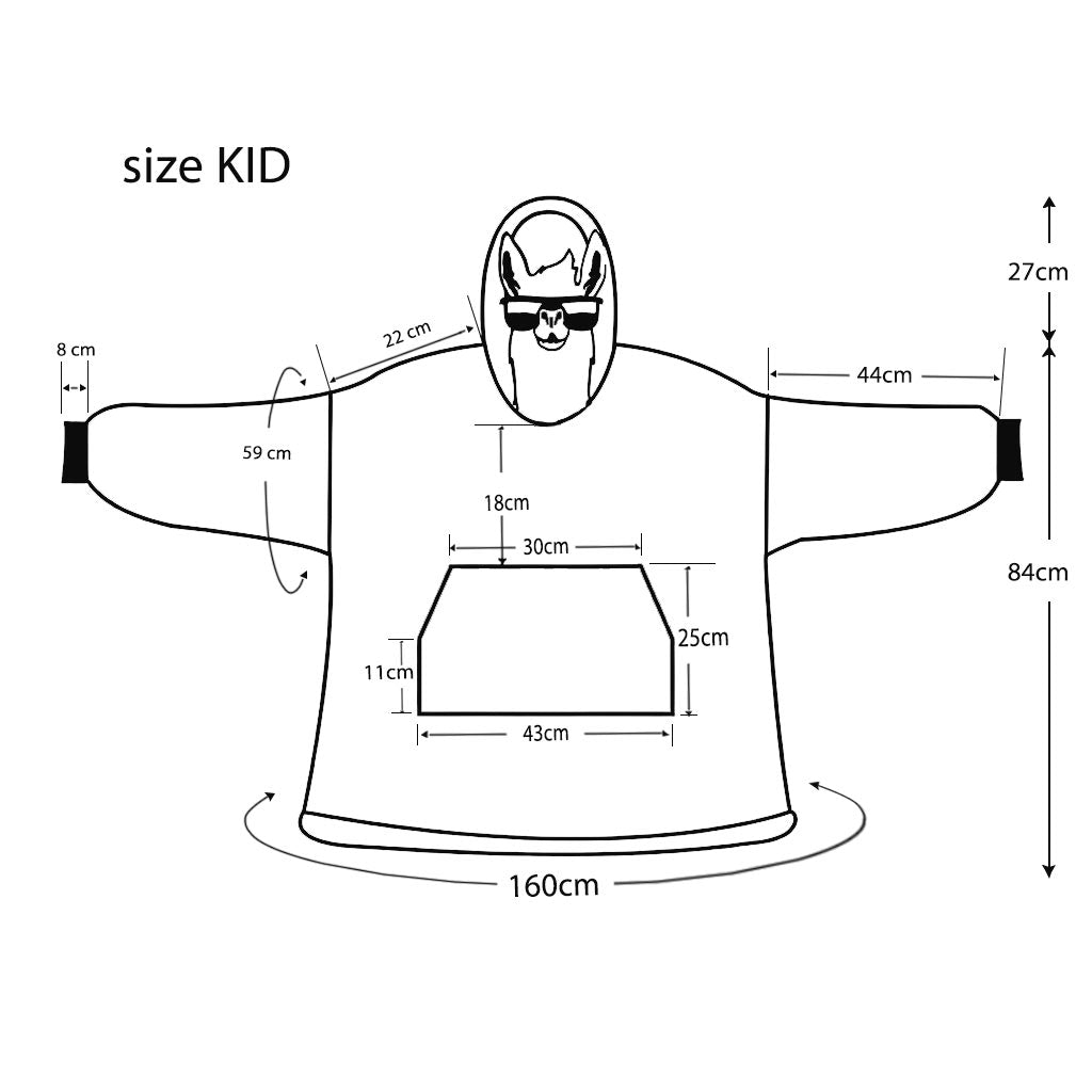 Ohana - Personalized The Force Blanket Hoodie