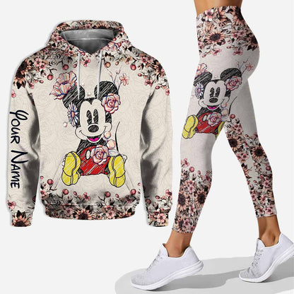 Never Too Old For Magic - Personalized Mouse Hoodie And Leggings