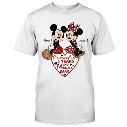 Magical Couple 2 - Personalized Couple Mouse T-shirt and Hoodie