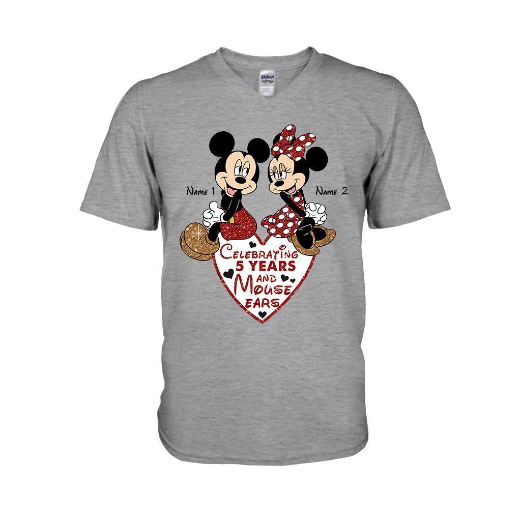 Magical Couple 2 - Personalized Couple Mouse T-shirt and Hoodie