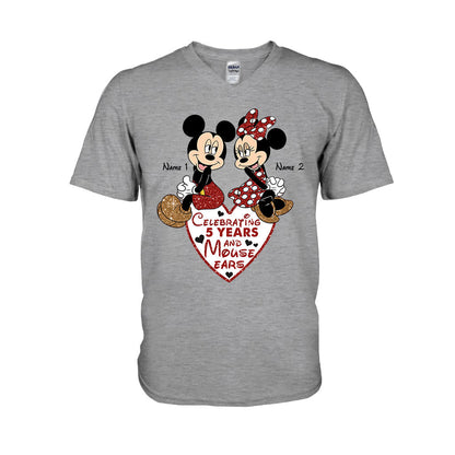 Magical Couple 2 - Personalized Couple Mouse T-shirt and Hoodie