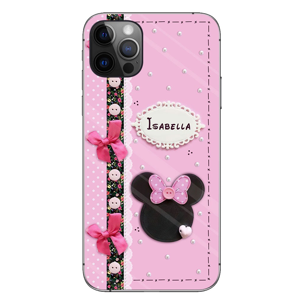 Sweet Mouse Ears - Personalized Mouse Phone Case