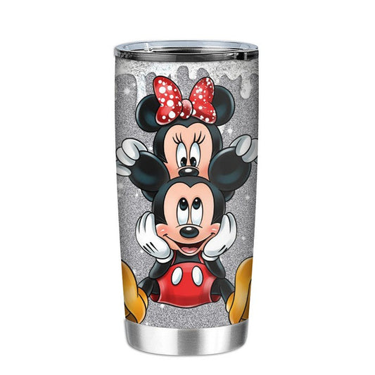 Cute Couple Mouse Tumbler 0523