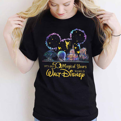 50th Magical Years Mouse Ears 1 -  T-shirt and Hoodie