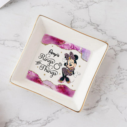 Rings And Things - Personalized Mouse Jewelry Dish