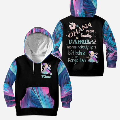 Ohana Means Family - Personalized Ohana Hoodie and Leggings