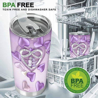 I Love You To Infinity & Beyond - Personalized Grandma Tumbler