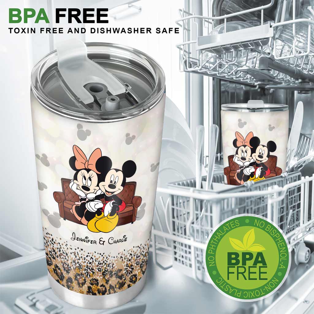 New Season - Personalized Couple Mouse Tumbler