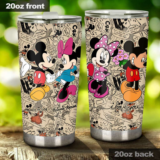 Mouse Couple Mouse Tumbler 0523