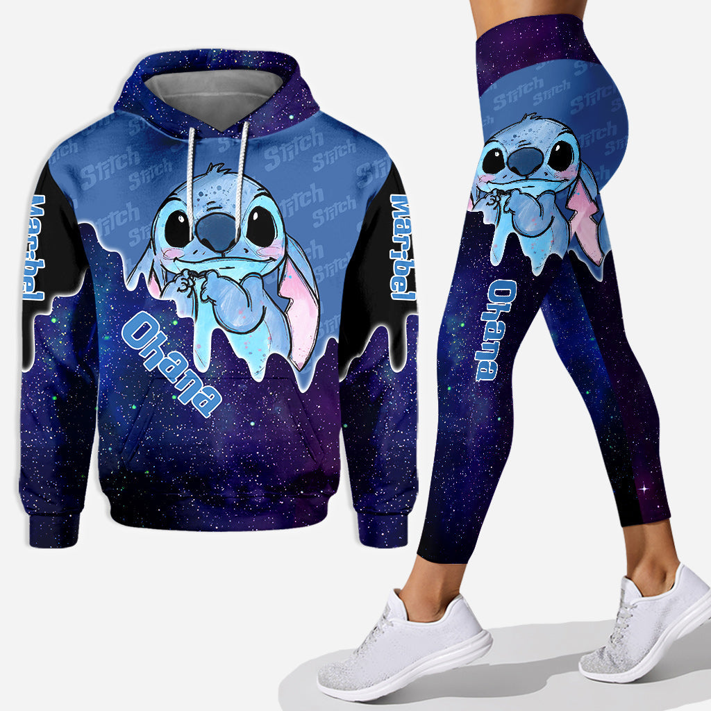 Ohana Means Family - Personalized Ohana Hoodie and Leggings