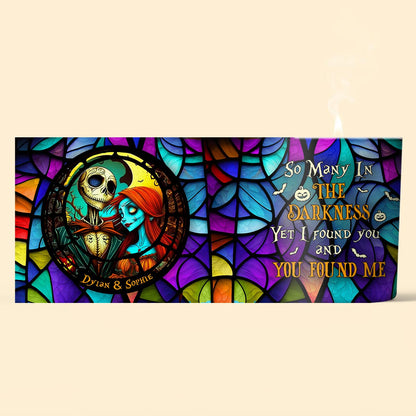 I'm Yours My Dearest - Personalized Nightmare Candle With Wooden Lid