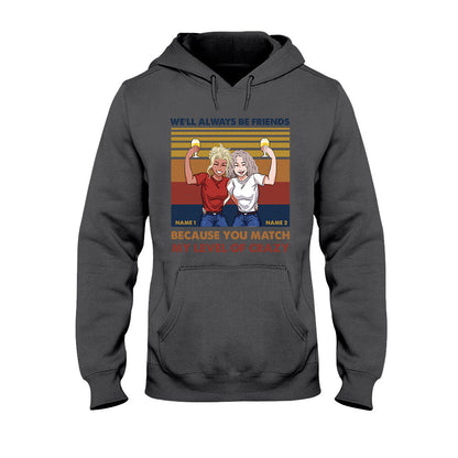 We're More Than Besties We're Like A Really Small Gang - Personalized T-shirt and Hoodie