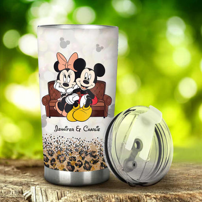 New Season - Personalized Couple Mouse Tumbler