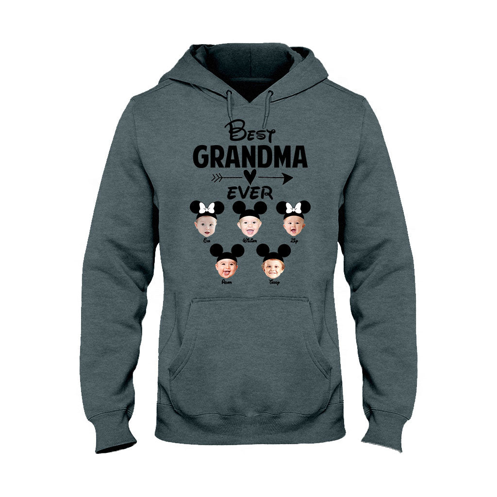 Best Grandma Ever - Personalized Mouse T-shirt and Hoodie