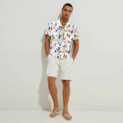 Mouse Ears Sketch - Mouse Hawaiian Shirt