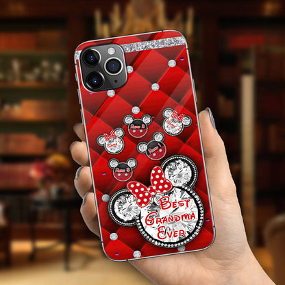 Best Grandma Ever - Personalized Mouse Phone Case