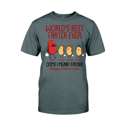 Best Farter Ever - Personalized Father T-shirt and Hoodie
