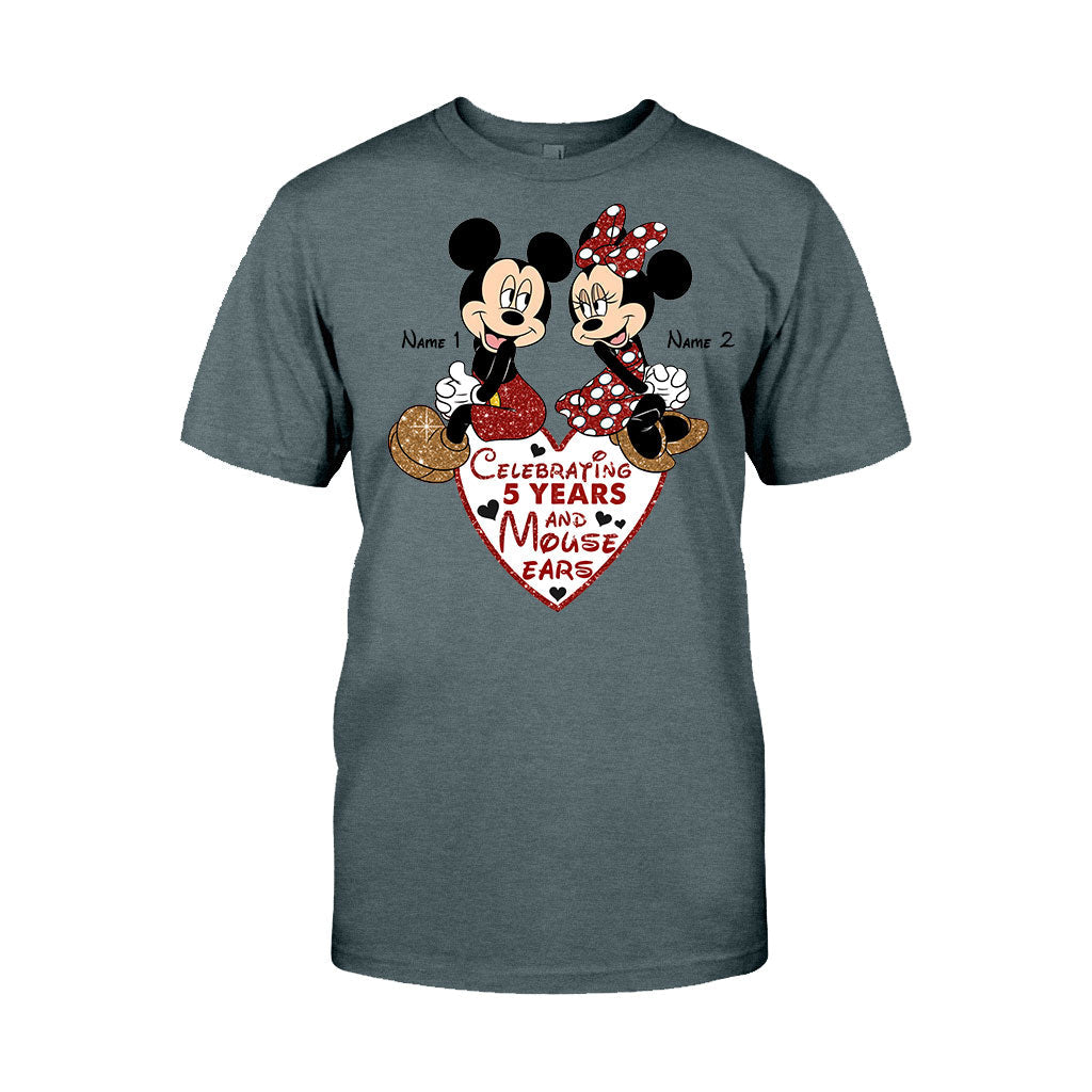 Magical Couple 2 - Personalized Couple Mouse T-shirt and Hoodie