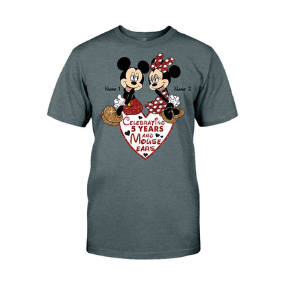 Magical Couple 2 - Personalized Couple Mouse T-shirt and Hoodie