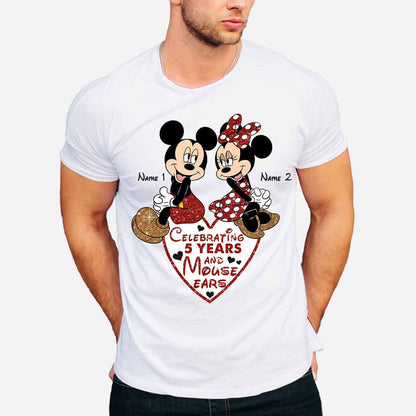 Magical Couple 2 - Personalized Couple Mouse T-shirt and Hoodie