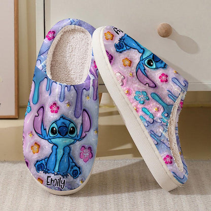 Ohana Means Family - Personalized Ohana Slippers