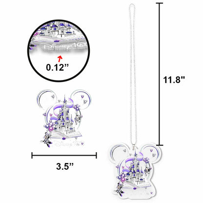100 Years Of Wonder - Mouse Transparent Car Ornament