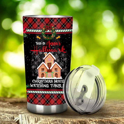Christmas Movies Watching - Personalized Tumbler