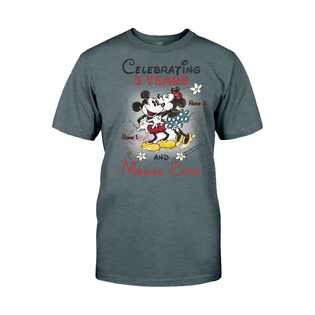 Magical Couple 1 - Personalized Couple Mouse T-shirt and Hoodie