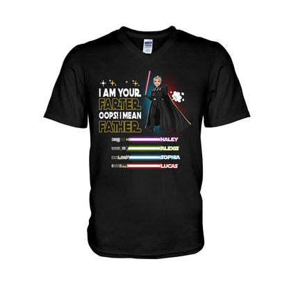 I'm Their Farter - Personalized Father T-shirt and Hoodie