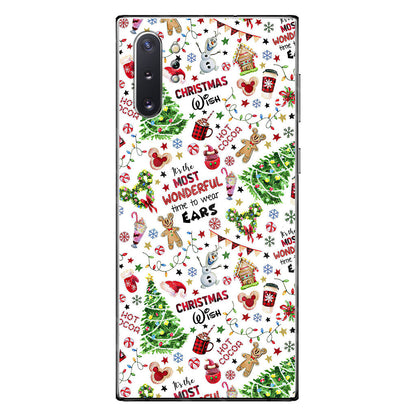 Wonderful Time Of The Year - Christmas Mouse Phone Case