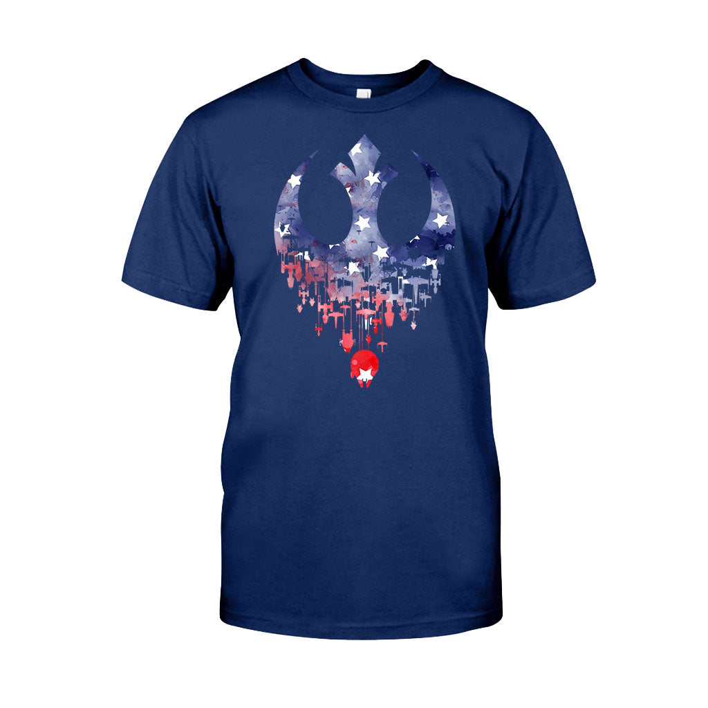 Rebel - Independence Day The Force T-shirt and Hoodie