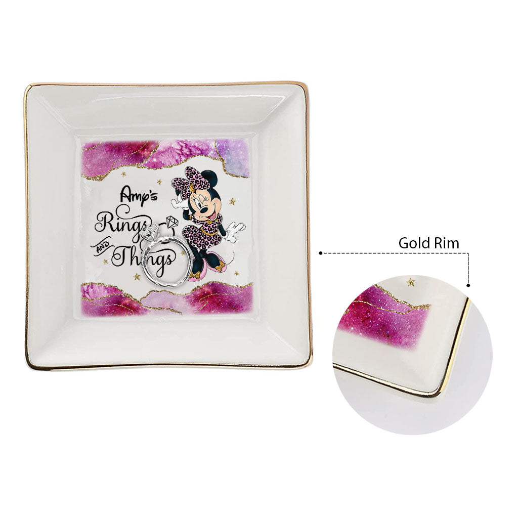 Rings And Things - Personalized Mouse Jewelry Dish