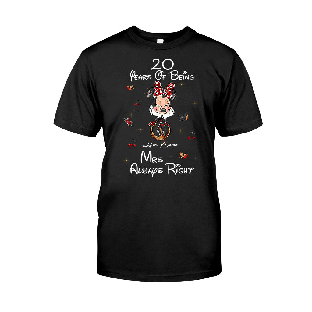 Always Right - Personalized Mouse T-shirt and Hoodie
