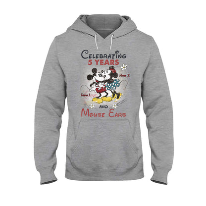 Magical Couple 1 - Personalized Couple Mouse T-shirt and Hoodie
