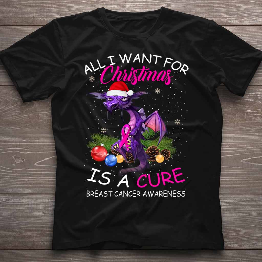 All I Want - Breast Cancer Awareness T-shirt and Hoodie
