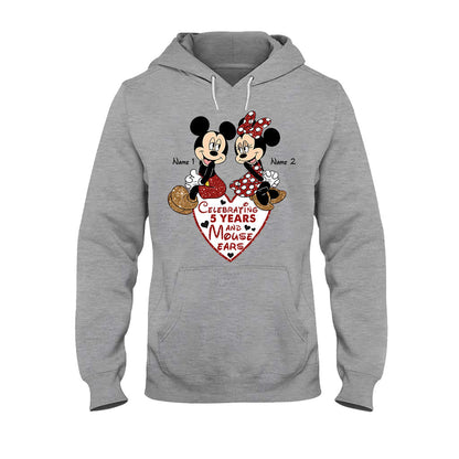 Magical Couple 2 - Personalized Couple Mouse T-shirt and Hoodie