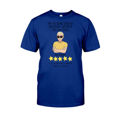 Incredible Dad - Personalized Father's Day T-shirt and Hoodie