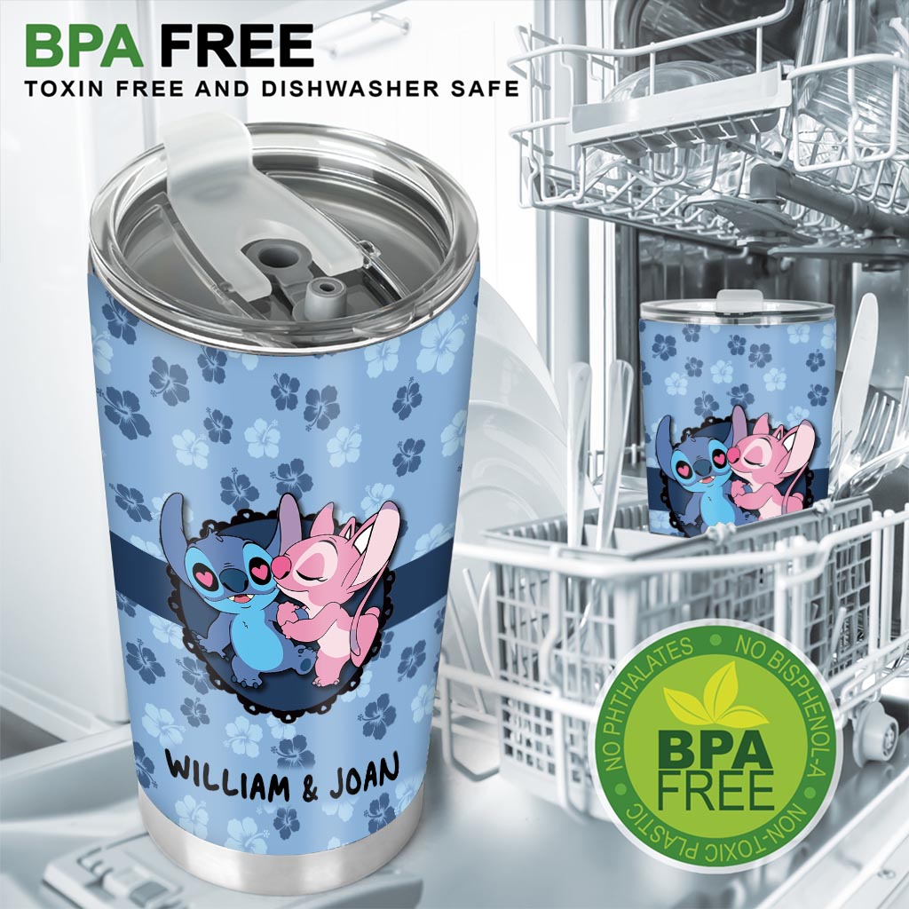 I Love You For All That You Are - Personalized Couple Ohana Tumbler