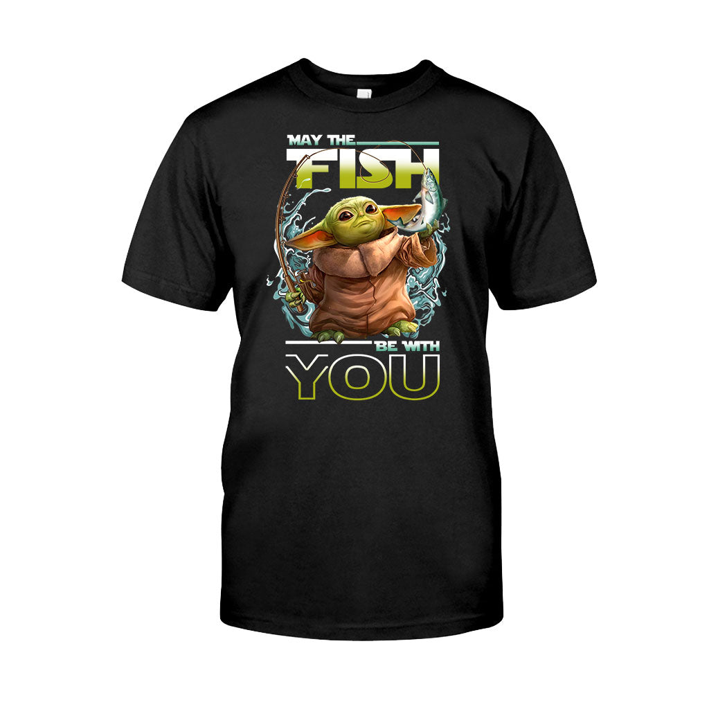 May The Fish Be With You - Fishing T-shirt and Hoodie
